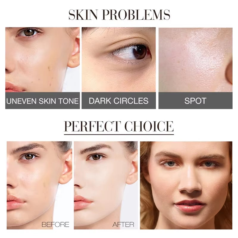 Makeup Base BB Cream Natural Whitening Cream Waterproof Make up Liquid Foundation Professional White Cosmetics