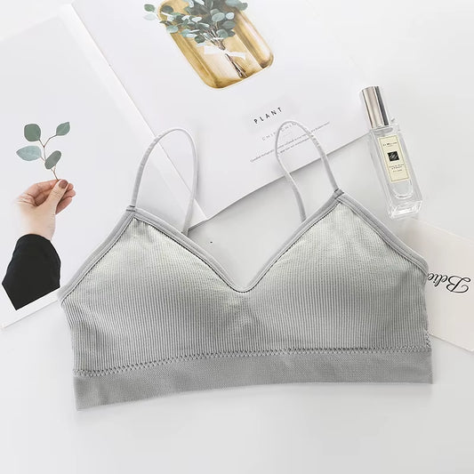 Women Seamless Breathable Sports Bra Gym Running Push up Bralette Padded Vest Brassiere Fitness Shockproof Gym Workout Bra Top
