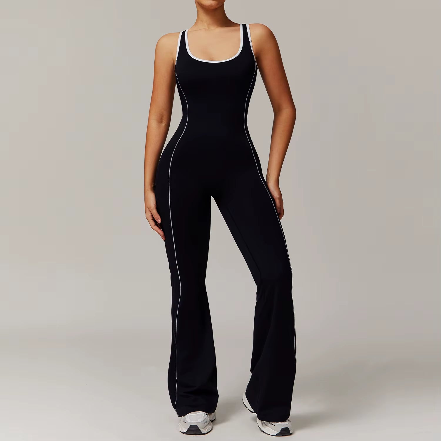 Women One-Piece Yoga Jumpsuit Gym Fitness Sports Bodysuits Workout Overalls High Elastic Cycling Bodysuit Sportswear Gym Clothes