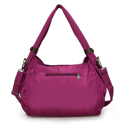 Nylon Gym Bag Fitness Travel Mummy Bags Outdoor Sports Shoulder Tote for Women Girl Traveling Daily Gym Bag Yoga Handbag XA74WA